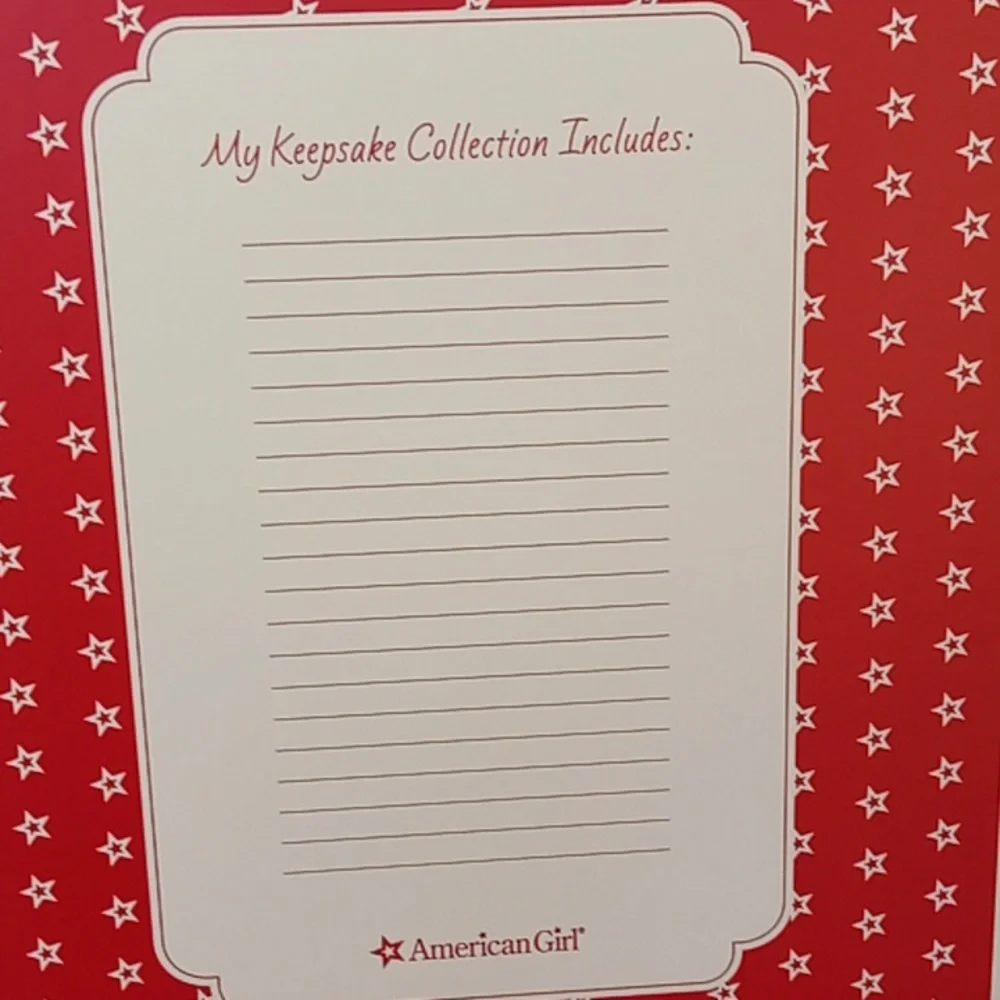 American Girl Doll Keepsake Box Bundle